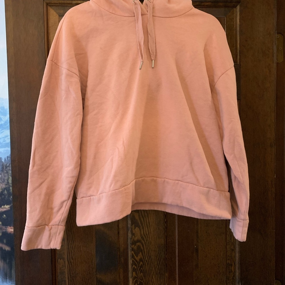 Banana Republic Pink Hoodie Sweater